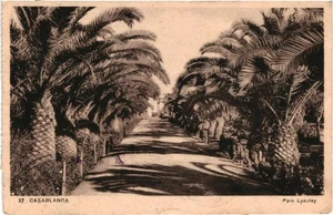 CPA Carte Postale Maroc Casablanca Parc Lyautey VM101020 - Imagen 1 de 2