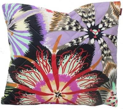 MISSONI HOME KISSENBEZUG GESTEPPT GLÄNZEND BAUMWOL 40x40cm doppelseitig OLGA 156 - Bild 1 von 4