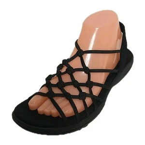 Skechers Memory Foam Women's Size 8 Sandals Fitted Strapy (#L4 - Picture 1 of 8