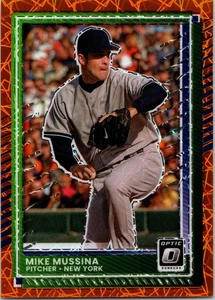 2025 Panini Donruss - Optic Mike Mussina #100 Orange Velocity Prizm - Picture 1 of 2