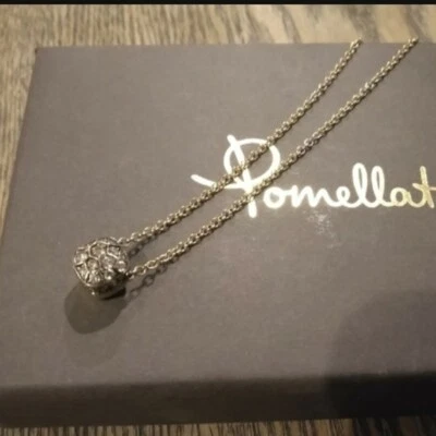 Collar Colgante Pomellato Desnudo Pequeño Diamante Marrón 0.84ct 18K con Caja Estuche Foto 1 de 4