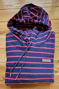 Vineyard Vines rot & marine gestreiftes Kapuzenpullover Damen Gr. XXS - Bild 1 von 9