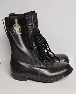 1950s US Air Force Rubber Bunny Boots Korean War Military Boots Sz 8D Bristolite - Picture 1 of 10