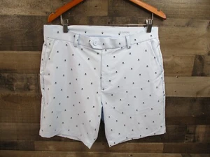 G/FORE Shorts Herren Größe 34 blau Totenkopf T's Maverick 4-Wege Stretch US Open Golf - Bild 1 von 12