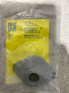 Square D B075 "B" Hub 3/4" Conduit NEW - Picture 1 of 4