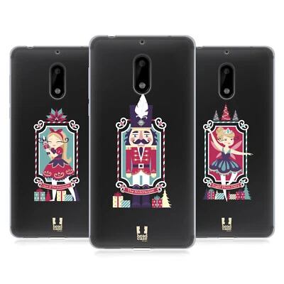 FUNDA HEAD CASCANUECES NAVIDAD GEL SUAVE PARA TELÉFONOS NOKIA 1 Foto 1 de 4