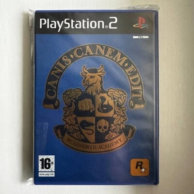 Canis Canem Edit Rockstar Playstation 2 Videogame + Poster Bully - Image 1 of 2