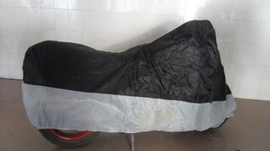 Sport Bike Dual-sport Motorcycle Cover UV Protection Black Gray XL Size - Bild 1 von 1
