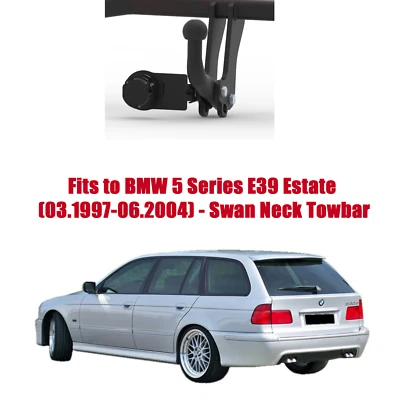 Barra de remolque Swan para BMW Serie 5 E39 (1997-2004) y SIN ELECTRICIDAD - B041 - Imagen 1 de 4