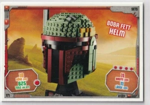 Lego Star Wars Série 3 Carte Numéro 171 Boba Fett Casque - Picture 1 of 1
