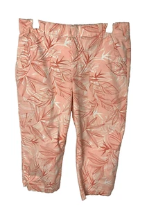 CAPPAGALLO DAMEN CAPRIHOSE Pfirsich/WEISS GRÖSSE 12 - Bild 1 von 9