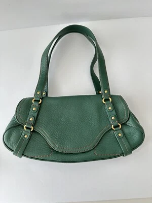 Vintage Cole Haan NWT Pebbled Leather Handbag Purse small satchel Shoulder Bag - Image 1 of 4