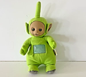Vintage Playskool Teletubbies Dipsy Plush 17" Green Talking 1998 - Picture 1 of 12