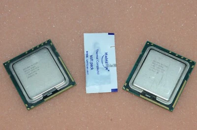 Lot of 2 Intel Xeon E5502 1.86GHz 4M 4.80GT/s SLBEZ CPU Server Processor - Image 1 of 4