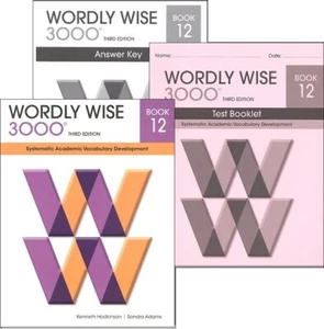 Wordly Wise 3000 Grade 12 SET -- Student, Key and Tests NEW *3rd edition* - Picture 1 of 1