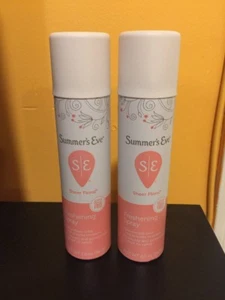 2 X Summers Eve SHEER FLORAL FRESHENING Spray, Lot Of 2 - Picture 1 of 3