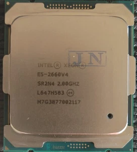 Intel Xeon E5-2660 V4 SR2N4 14C Server Prozessor 14x 2,00 GHz 35MB 2011-3 CPU - Photo 1/1
