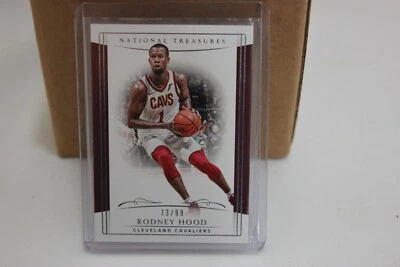 2018-19 Panini National Treasures #17 Rodney Hood 73/99 CAVALIERS/BLAZERS - Image 1 of 4