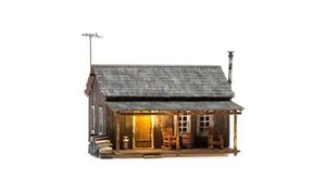 Woodland Scenics HO Rustic Cabin (Lit), #WS-BR5065 - Picture 1 of 8
