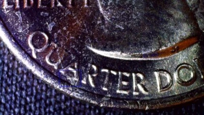 2011-P UNC ERROR ATB GETTYSBURG QUARTER DIE CHIP FILLED A  25-107 - Image 1 of 4