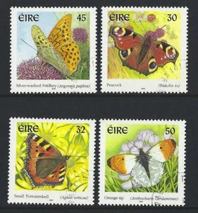 IRELAND 2000 BUTTERFLIES SET OF 4 FINE USED - Picture 1 of 1