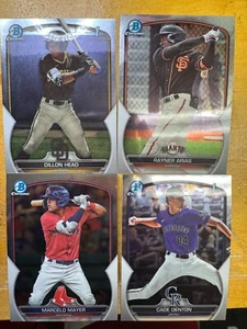 2023 Bowman Draft Chrome Baseball PICK YOUR CARD - Bild 1 von 66