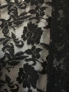 X-SMALL LuLaRoe CHALECO DE ENCAJE ALEGRE - ROSAS NEGRAS SÓLIDAS cárdigan largo capas NUEVO CON ETIQUETAS XS - Imagen 1 de 4