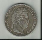 FRANCE MONNAIE 5 francs Louis Philippe 1839 Rouen ARGENT écu