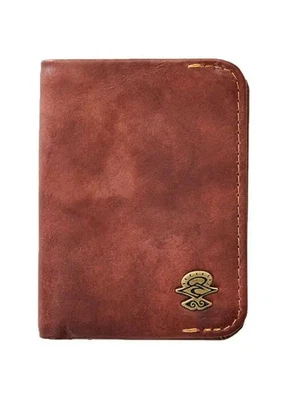 Rip Curl Searchers Portrait RFID Slim Leather Wallet in Brown (RefB11S1) - Image 1 of 4