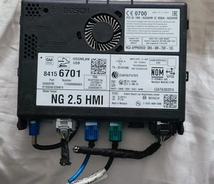 GM HMI Human Machine Interface Control Module 84156701 - Picture 1 of 2