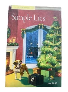 Simple Lies by Jan Fields, Annie’s Amish Inn Mysteries Hardcover, Dust Jacket - Picture 1 of 7