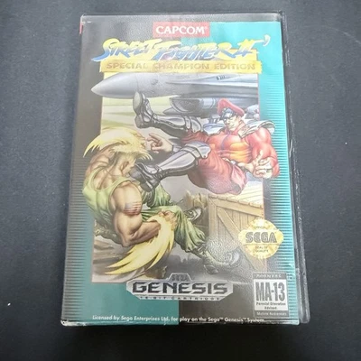 Street Fighter 2 Special Champion Edition (Sega Genesis 1993) No Manual Retro - Image 1 of 4