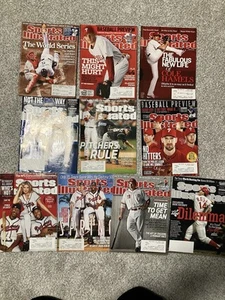 Sports Illustrated National League Baseball Pack - 10 Magazines - Phillies, Reds - Picture 1 of 5