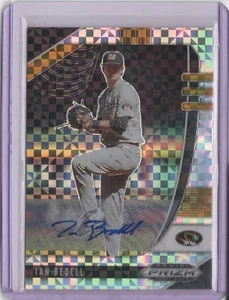 2020 Panini Prizm Draft Picks Auto Prizms Power Plaid #122 Ian Bedell 08/17 - Bild 1 von 2