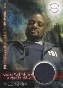 Supernatural Season 3 Pieceworks #PW6 - Charles Whitfield as Agent Henrickson - Picture 1 of 1