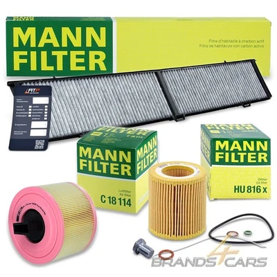 MANN-FILTER INSPEKTIONSPAKET FILTERSATZ A FÜR BMW 1-ER E81 E82 E87 130 125 i - Bild 1 von 4