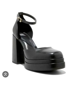 Zapatos de salón Wild Fable Bianca plataforma talla 9 negros nuevos en caja - Imagen 1 de 6