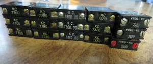 Lot of 15- CR-1A/AR Radio Crystals Vintage 7700, 7780, 7860, 7880, 7920 (3 ea.) - Picture 1 of 3