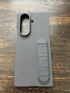 Original Samsung Galaxy Z Fold7 Silikon Case (EF-MF966) Schwarz (BACKCOVER) GEBRAUCHT - Bild 1 von 5