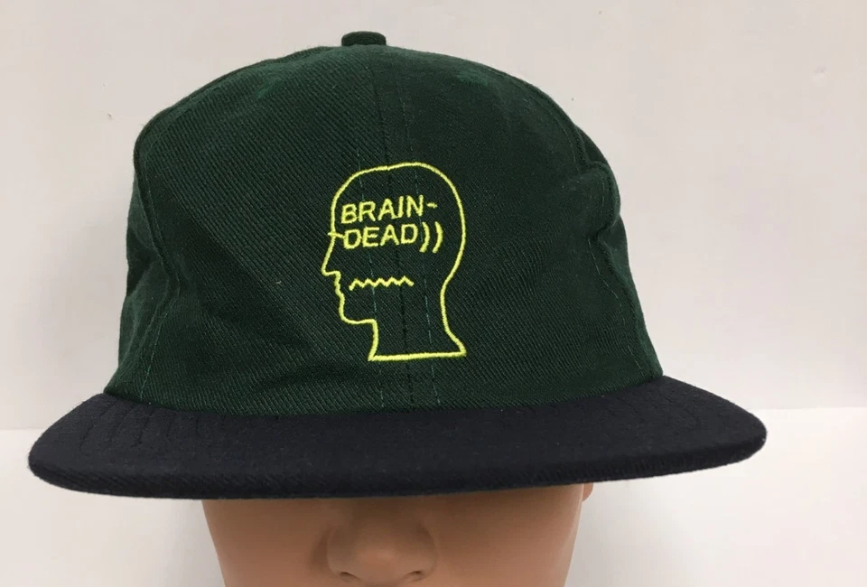 Sombrero Brain Dead Logohead bordado 6 paneles, ajustable, talla única precio de venta sugerido por el fabricante 65 USD Foto 1 de 1