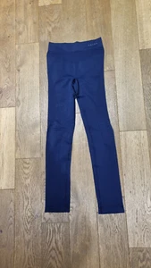 Falke Damen sportliche blaue Stretch Leggings S - Bild 1 von 8