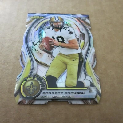Garrett Grayson RC 2015 Topps Finest Atomic Refractor Die Cut New Orleans Saints - Image 1 of 2