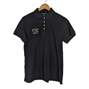 Wegmans Mujer Grande Negro Polo Manga Corta Empleado Uniforme Equipo Mundo - Imagen 1 de 6