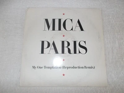 LP Vinyl 12 inch Record Single - Mika Paris My One Temptation Reproduction Remix - Image 1 of 4