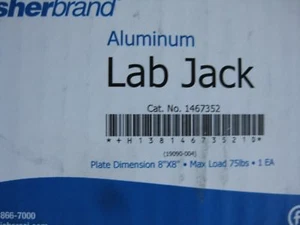 Fisherbrand Aluminum Lab Jack 1467352 - Picture 1 of 3