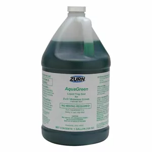 Sellador de urinario sin agua Zurn ZGS-128 OZ sello de trampa líquida verde agua 1 gal 24x17 - Imagen 1 de 1