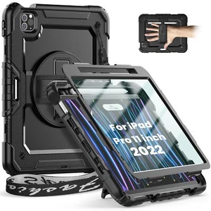 Coque pour iPad Pro 11" 2021 et 2020 résistante aux Chutes et aux Chocs avec ... - Photo 1/7