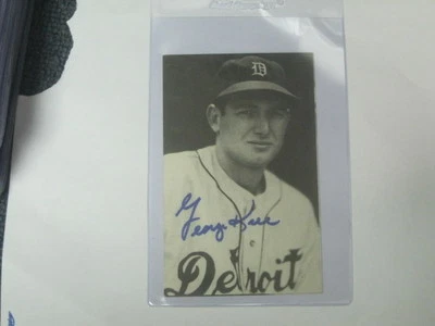 George Kell Autographed Postcard JSA Auction Certified 2 - Image 1 of 2