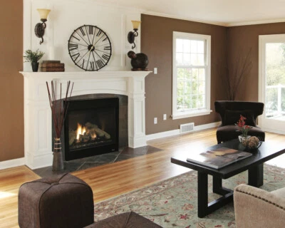 Superior DRT4045 Direct Vent Gas Fireplace w/ Electric Ignition & Black Interior - Image 1 of 4