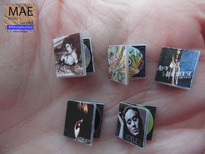 Miniatur-Set Musik-CD. Madonna, Mika, Amy Winehouse, Adele, - Picture 1 of 4